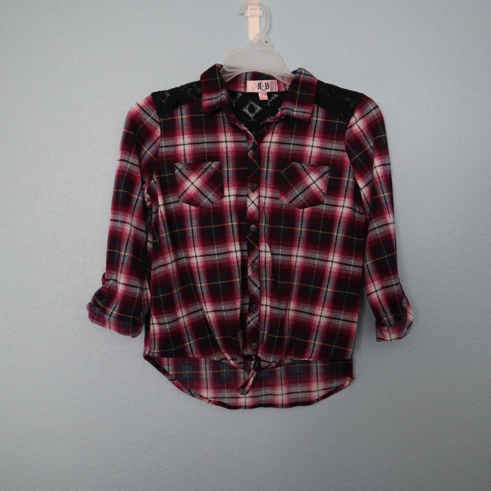 Girls Button Down Shirt